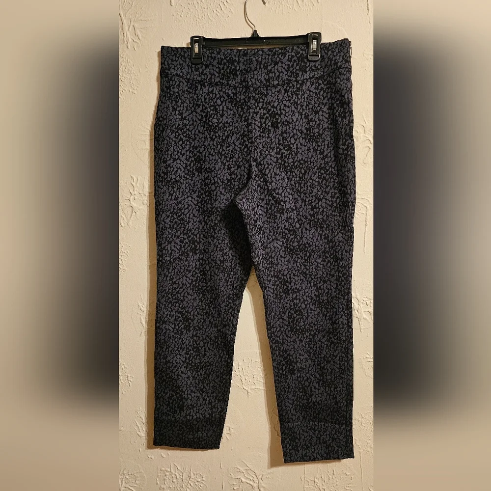 Susan Graver Straight Leg Side Zipper Pant 18W New